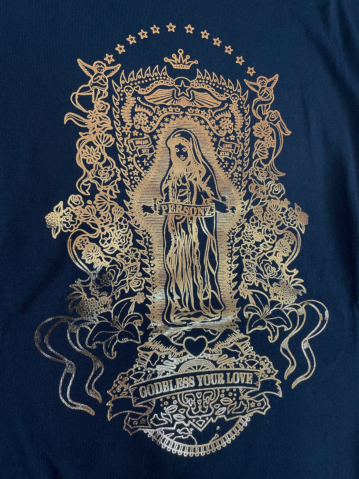 PERSONZ JILL MARIA フリルスリーブＴシャツ PERSONZ JILL MARIA フリルスリーブTシャツ